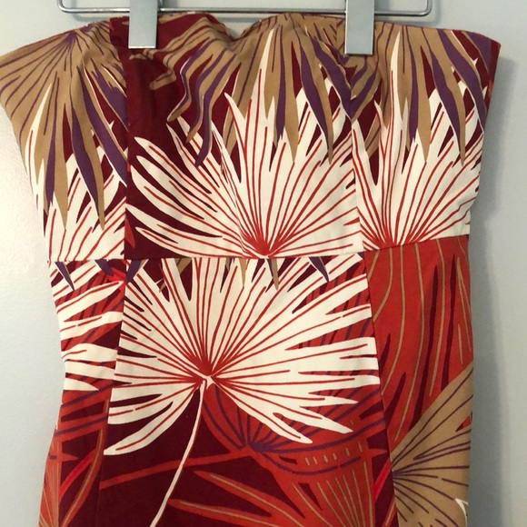 Gap Safari print strapless dress - Picture 3 of 5
